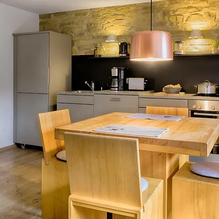 公寓 Albhof Am Wasserfall *